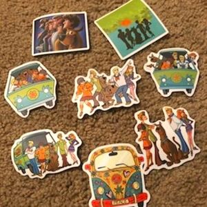 Mystery Gang 3D stickers